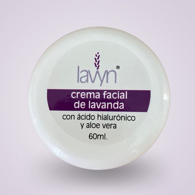 Crema Facial de Lavanda Lavyn