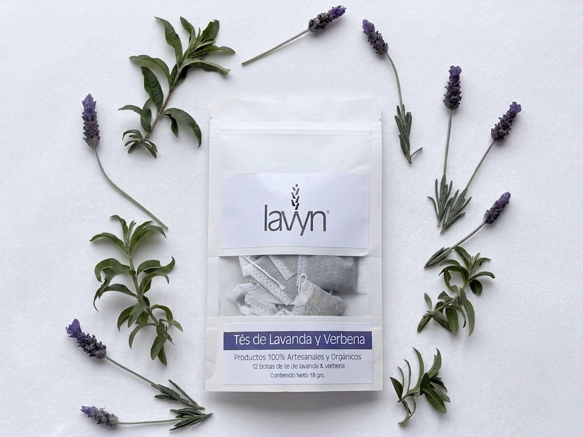 Té de Lavanda y Verbena Artesanal de Tequisquiapan