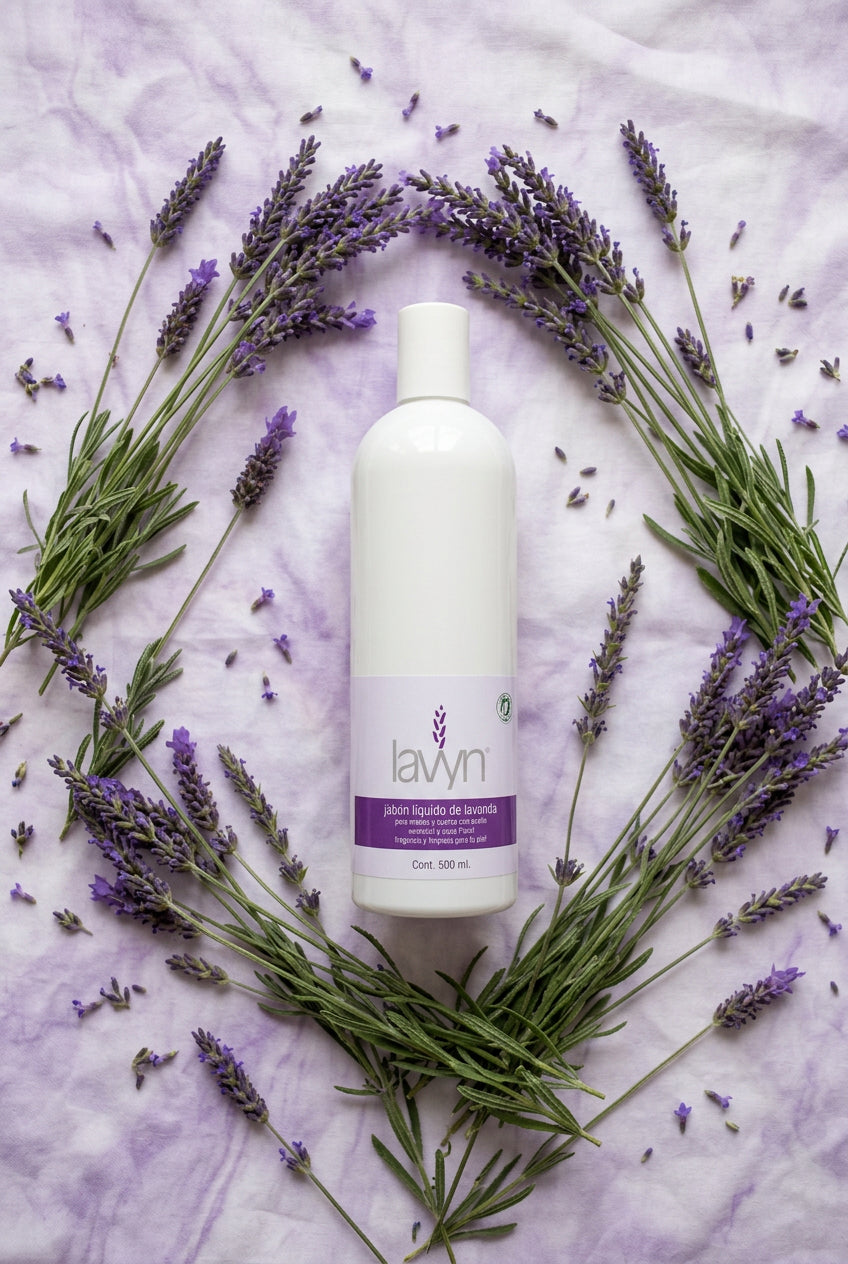 Jabon Liquido de Lavanda Lavyn