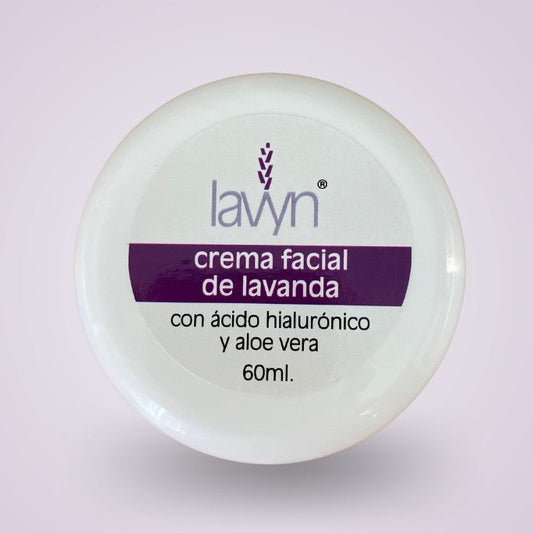 Crema Facial de Lavanda Lavyn