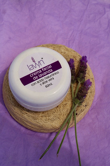 Crema Facial de Lavanda Lavyn