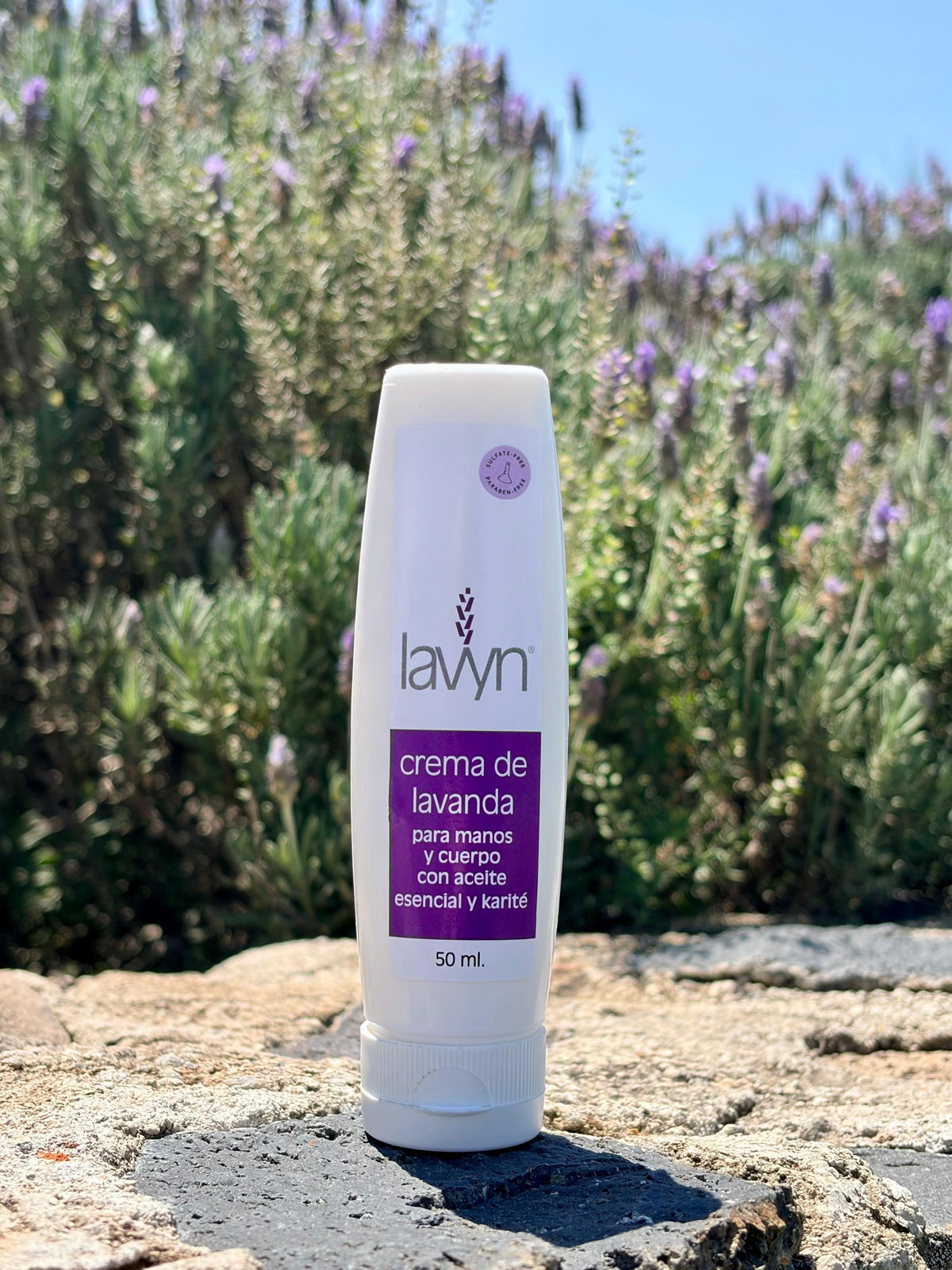 Crema de Lavanda con Karité Lavyn