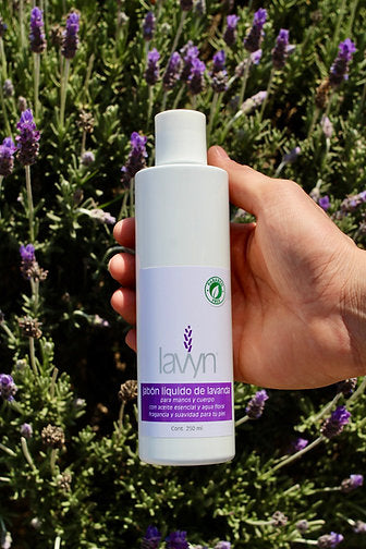 Jabon Liquido de Lavanda Lavyn